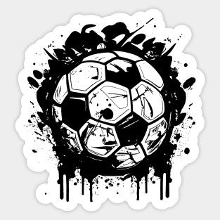 Association football Sticker